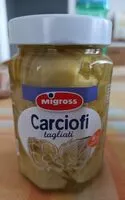 Mängden socker i Carciofi tagliati