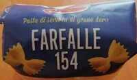 Mängden socker i Farfalle Pasta di semola di grano duro