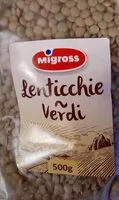 Mängden socker i Lenticchie verdi secche