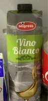 Mängden socker i vino bianco