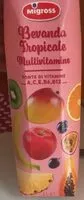 Mängden socker i bevanda tripicale multivitamine