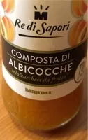 Mängden socker i Composta di albicocche