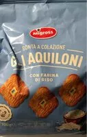 Mängden socker i Biscotti Gli Aquiloni