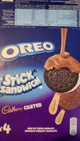 Mängden socker i Oreo Ice cream Stick Sandwich