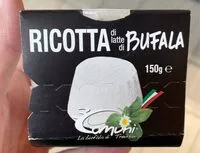 Mängden socker i Ricotta di bufala