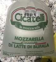 Mängden socker i Mozzarella