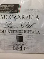 Mängden socker i Mozzarella di latte di bufala