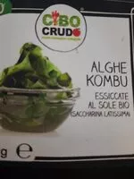 Mängden socker i alghe kombu