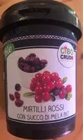 Mängden socker i Mirtilli rossi