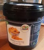 Mängden socker i Mango a fette essiccato Bio