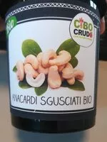 Mängden socker i Anacardi sgusciati bio