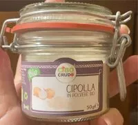 Mängden socker i Cipolla polvere bio