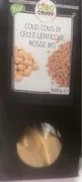 Mängden socker i Cous cous di ceci e lenticchie rosse bio