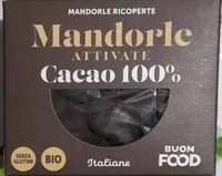 Mängden socker i Mandorle attivate con cacao