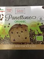 Mängden socker i Panettone Organic coffee and chocolate