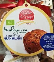 Mängden socker i Panettone gran Milano biológico