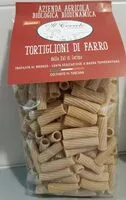 Mängden socker i Tortiglioni di farro
