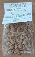 Mängden socker i Conchiglie di grano duro antico