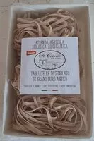 Mängden socker i Tagliatelle  di semolato di grano duro antico