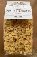 Mängden socker i Farfalle di grano duro antico