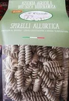 Mängden socker i Spirelli all'ortica