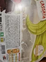 Mängden socker i Cassata