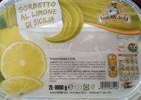 Mängden socker i Sorbetto al limone di Sicilia