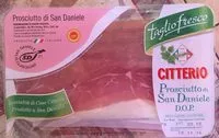 Mängden socker i Prosciutto di san daniele