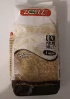 Mängden socker i Orzo perlato