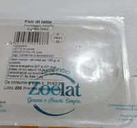 Mängden socker i Fior di latte