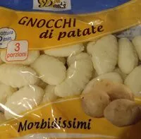 Mängden socker i Gnocchi di patate