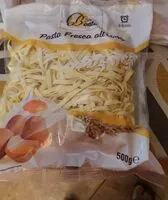Mängden socker i Pasta fresca all'uovo