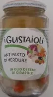 Mängden socker i Antipasto di verdure in olio di semi di girasole