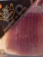 Mängden socker i Prosciutto di Parma