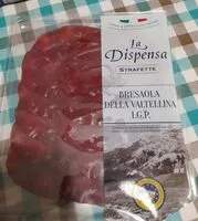 Mängden socker i Bresaola della Valtellina