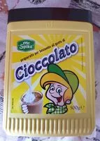 Mängden socker i Preparato per bevanda al cioccolato