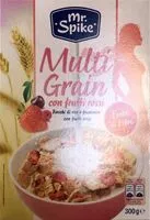 Mängden socker i Fiocchi di riso e frumento con frutti rossi