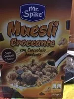 Mängden socker i Muesli au chocolat