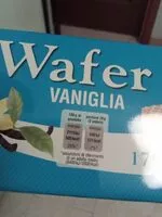 Mängden socker i Wafer vaniglia