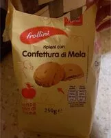 Mängden socker i Frollini con confettura di mela