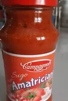 Mängden socker i Sugo Amatriciana