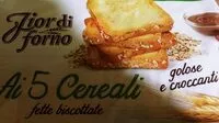 Mängden socker i Fette biscottate ai 5 cereali