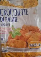 Mängden socker i Crocchette di patate surgelate