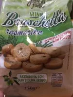 Mängden socker i Mini bruschetta rosmarino