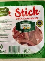 Mängden socker i Stick di speck alto Adige IGP