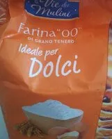 Mängden socker i Farina 00 di grano tenero ideale per dolci