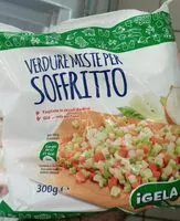 Mängden socker i Verdure miste per soffritto