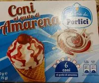 Mängden socker i Coni al gusto amarena