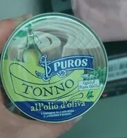 Mängden socker i Puros tonno all'olio di oliva