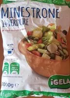 Mängden socker i Minestrone 14 verdure